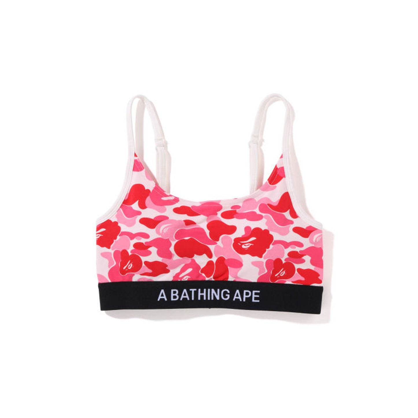 BAPE LADIES ABC CAMO SPORT BRA PINK