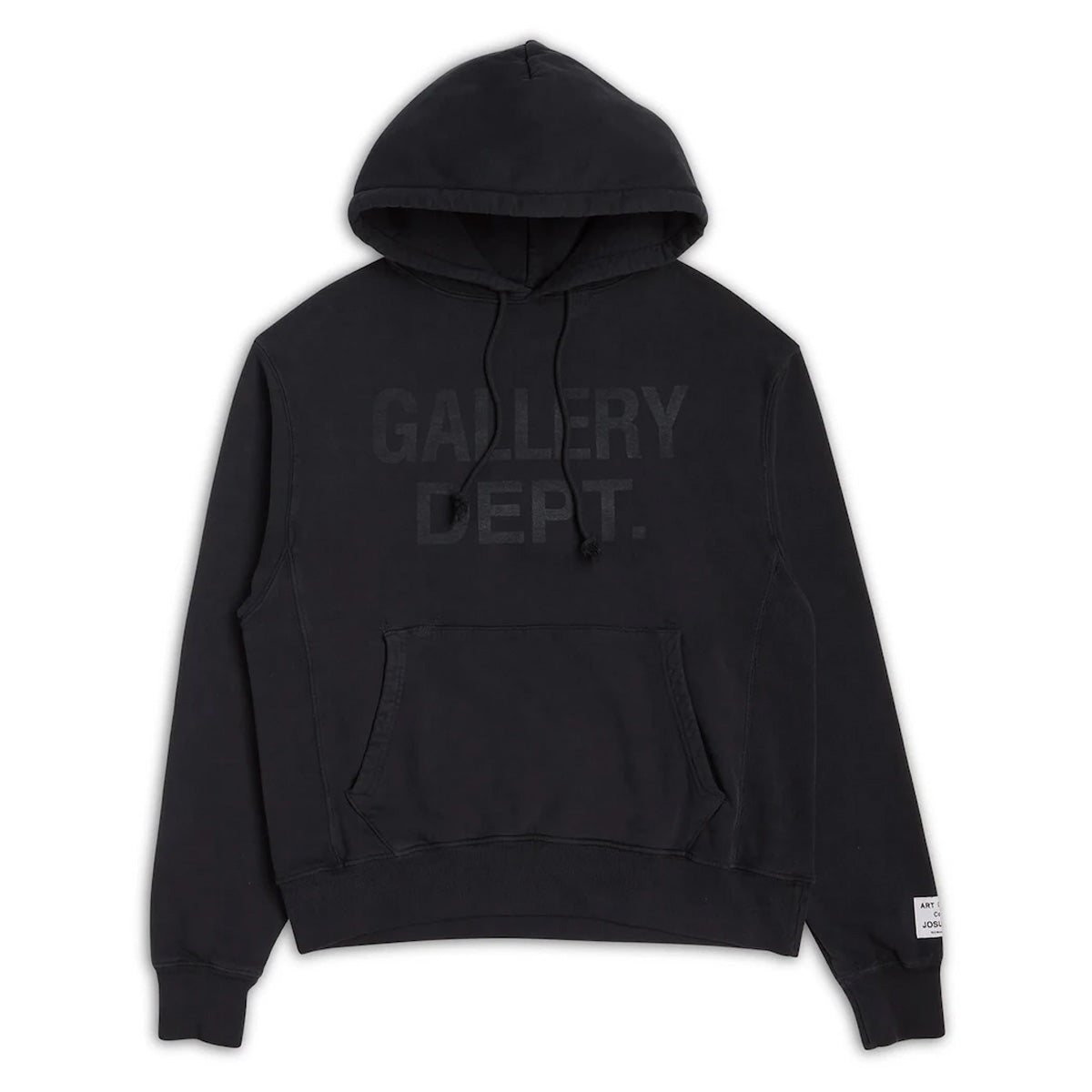 GALLERY DEPT. CENTER LOGO HOODIE BLACK