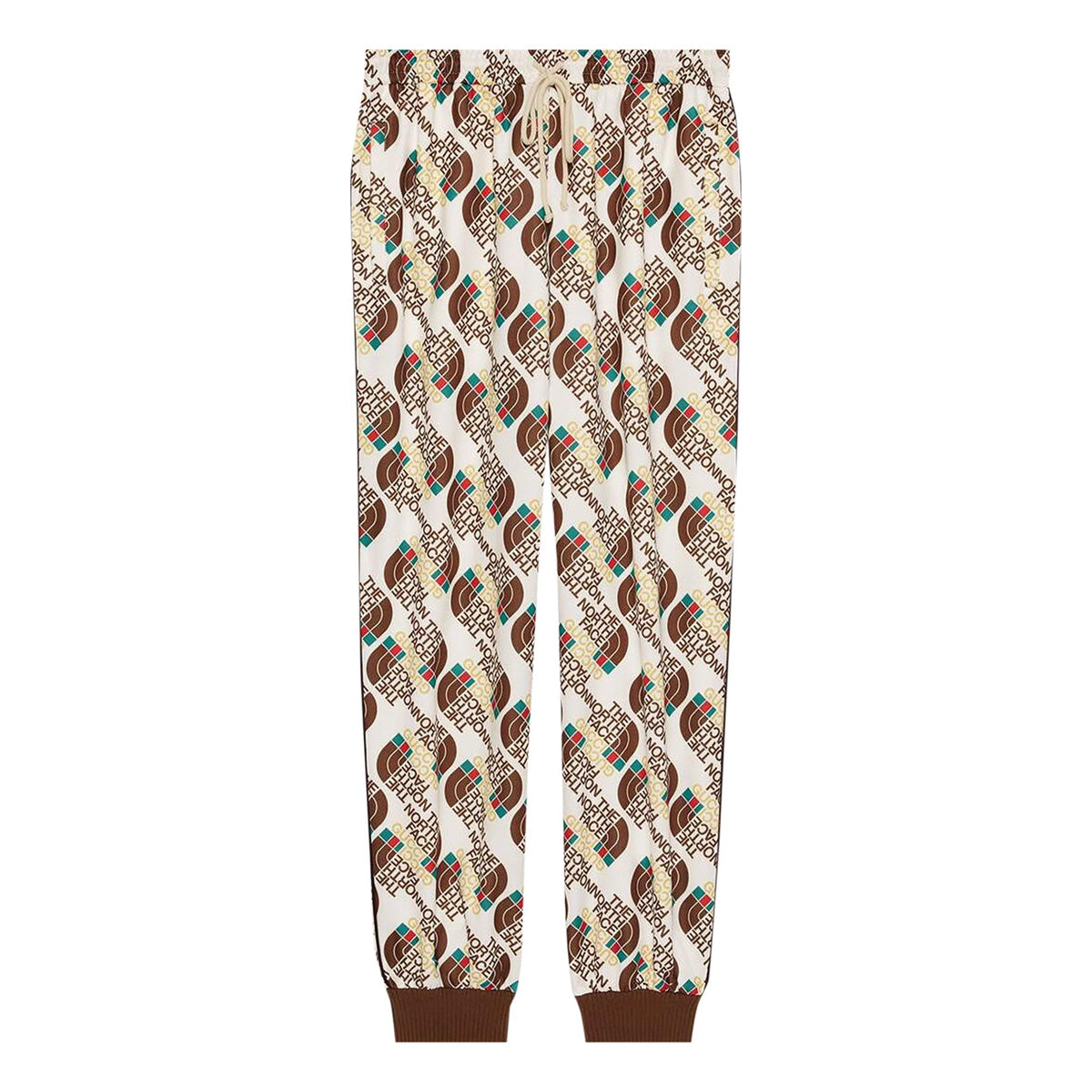 GUCCI X NORTH FACE SWEATPANTS TAN