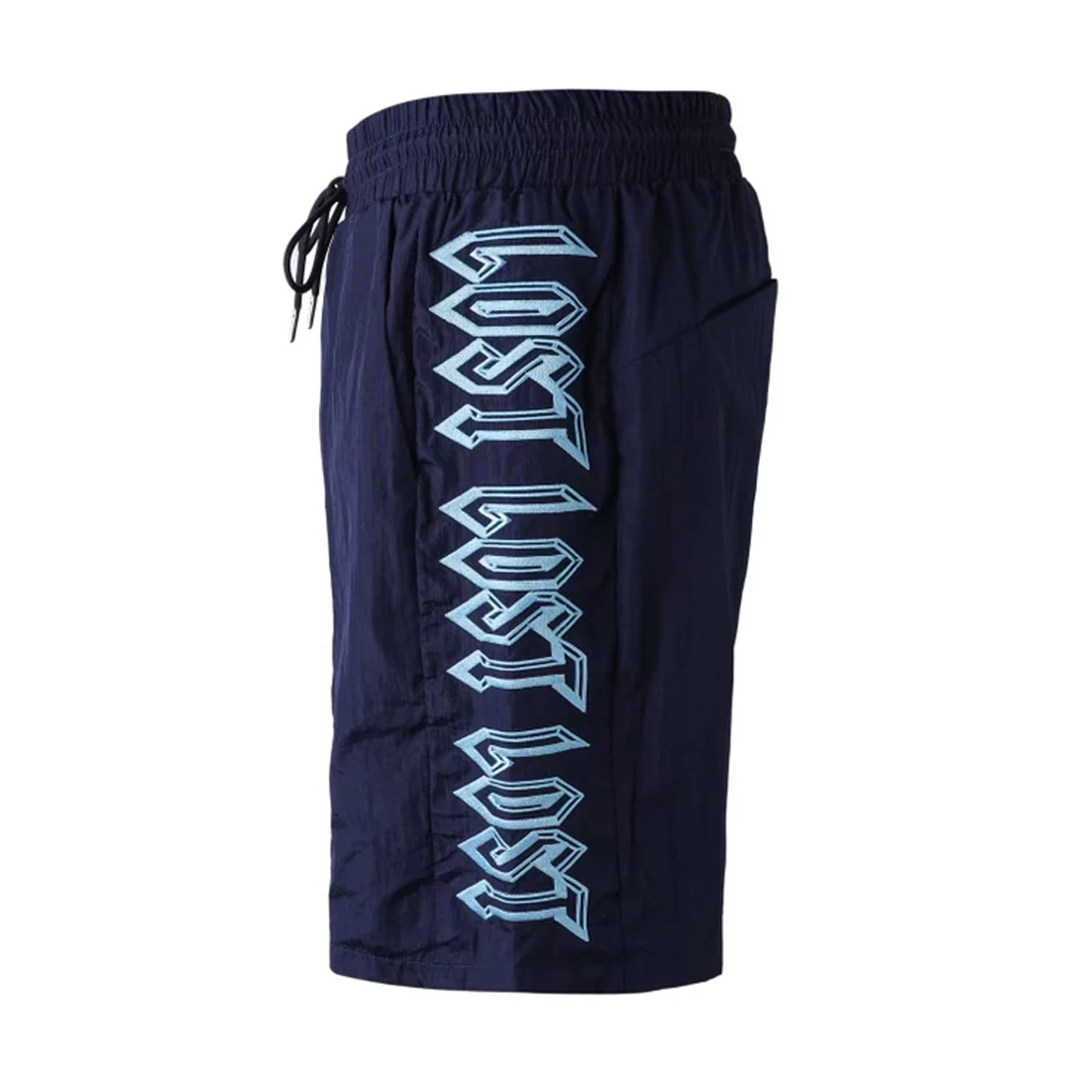 LOST INTRICACY NAVY/LIGHT BLUE SHORTS