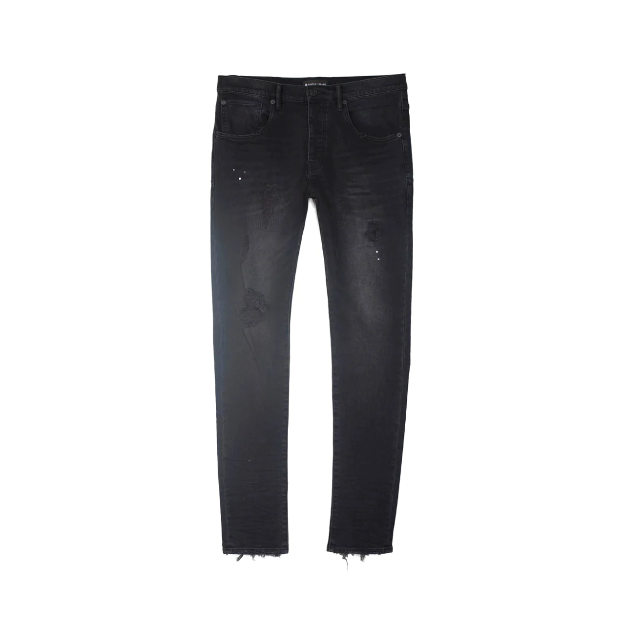 PURPLE BLACK REPAIR JEANS