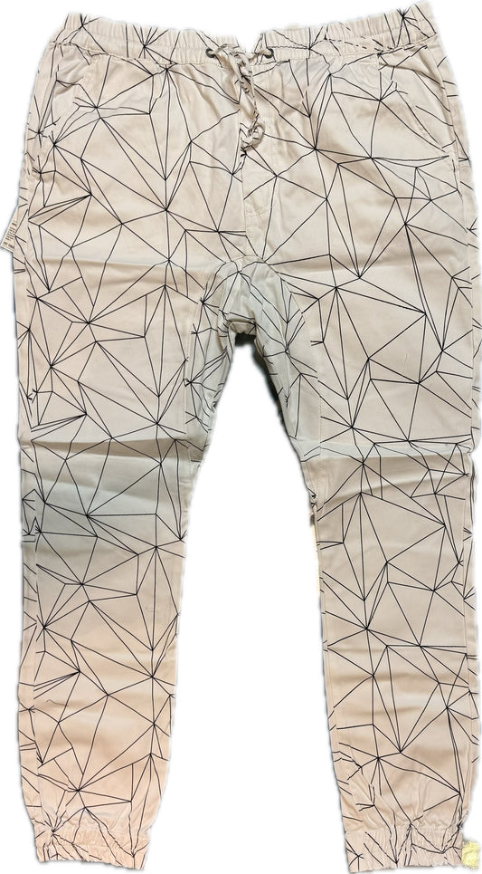 KDNK WHITE JOGGERS (KNB3013)