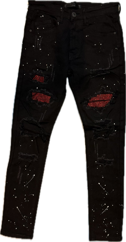 KDNK BLACK JEANS (KNB3177)