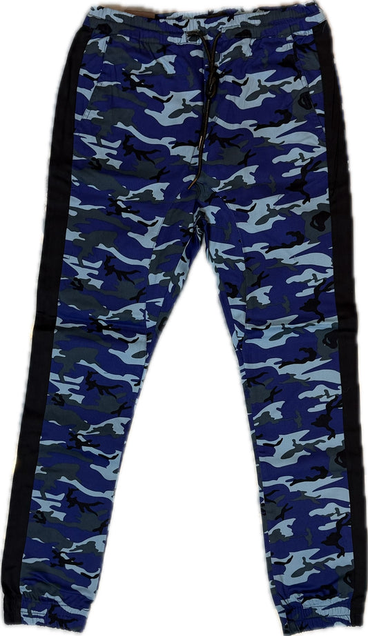 KDNK BLUE CAMO JOGGERS (KB3094)