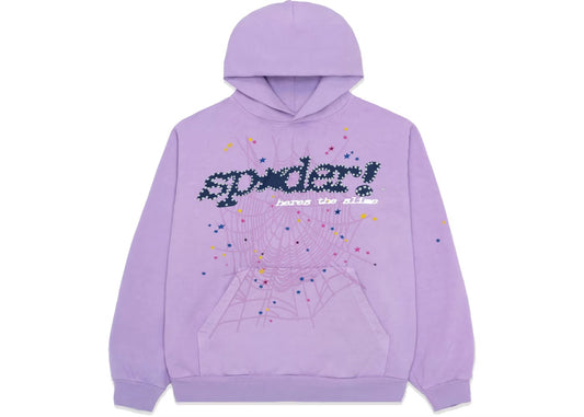 SP5DER ACAI HOODIE PURPLE