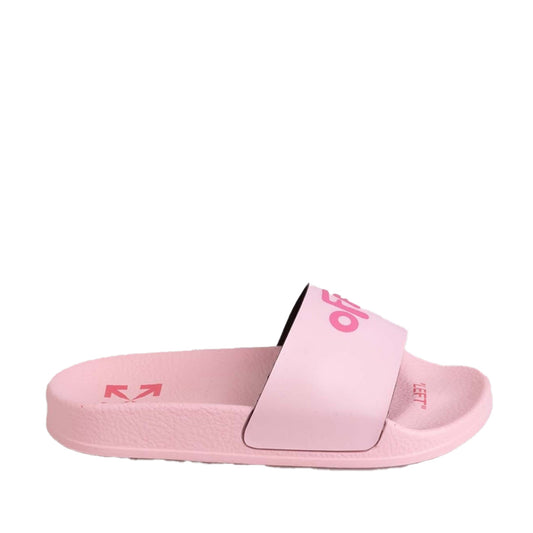 OFF WHITE KIDS POOL SLIDE PINK FUCHSIA