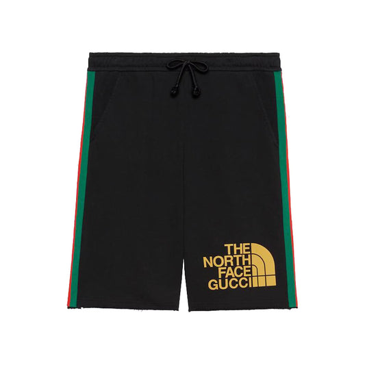 GUCCI X NORTH FACE SHORTS BLACK
