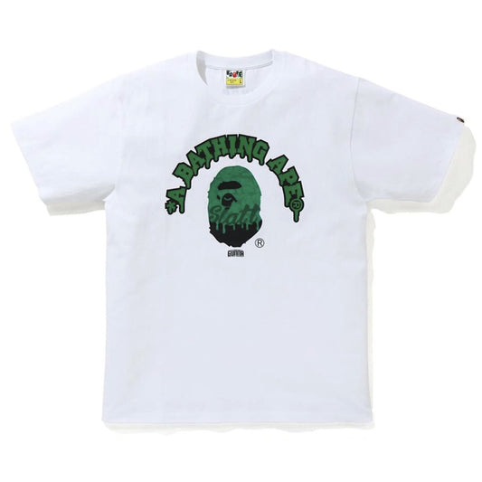 BAPE GUNNA WHITE GREEN TEE