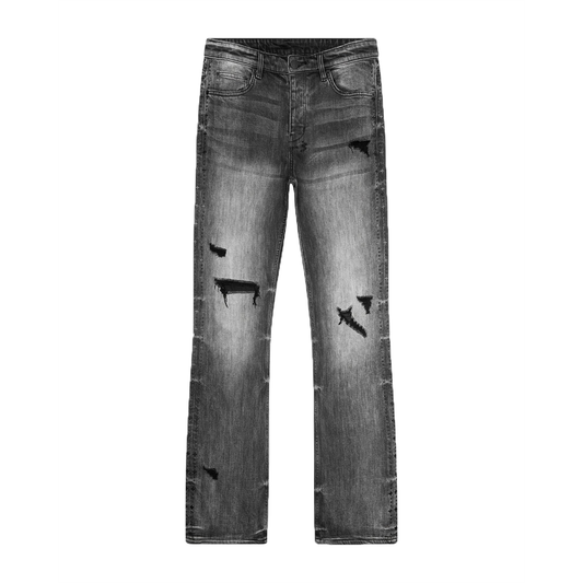 KSUBI BRONKO BLACK METAL JEANS