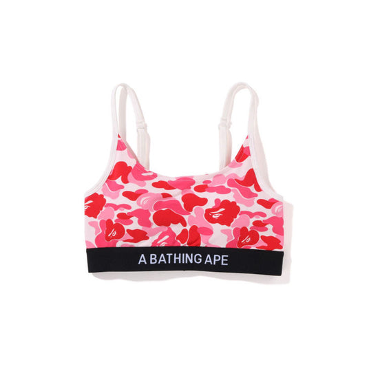 BAPE LADIES ABC CAMO SPORT BRA PINK