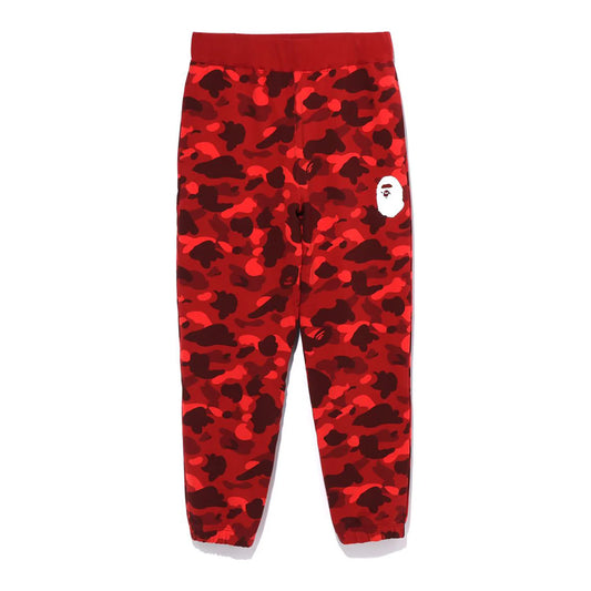 BAPE COLOR CAMO SWEATPANT RED