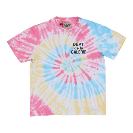 GALLERY DEPT. "TIE DYE FRENCH REPURPOSED TEE"