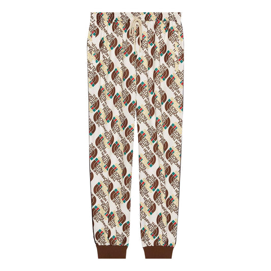 GUCCI X NORTH FACE SWEATPANTS TAN