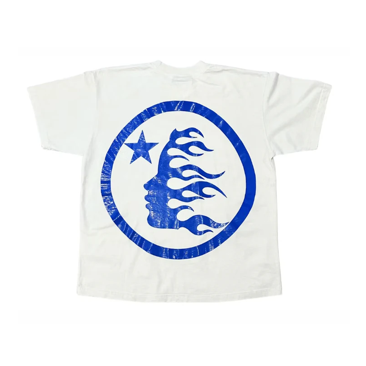 HELLSTAR SPORT LOGO GEL TEE WHITE/BLUE