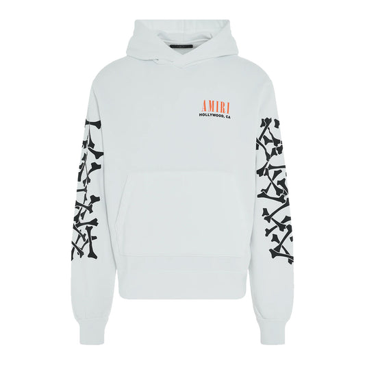 AMIRI BONES HOODIE WHITE/BLACK