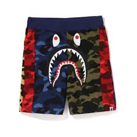BAPE CRAZY SWEAT SHORT MULTI