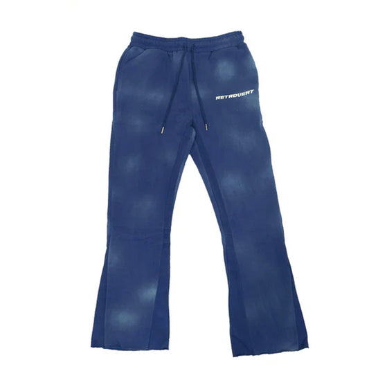 RETROVERT SWEATPANTS WASHED NAVY