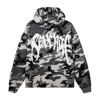 REVENGE XXXTENTACION KILL HOODIE SNOW CAMO