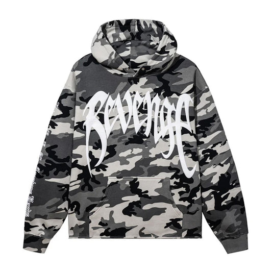 REVENGE XXXTENTACION KILL HOODIE SNOW CAMO