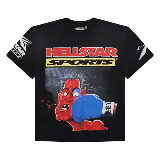 HELLSTAR KNOCK-OUT TEE BLACK